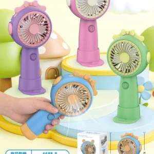 6688-8 Bow Handheld Mini Fan wholesale product image